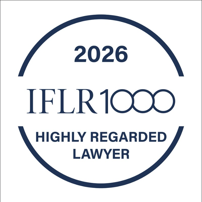 IFLR 2026 Highly Regarded Lawyer