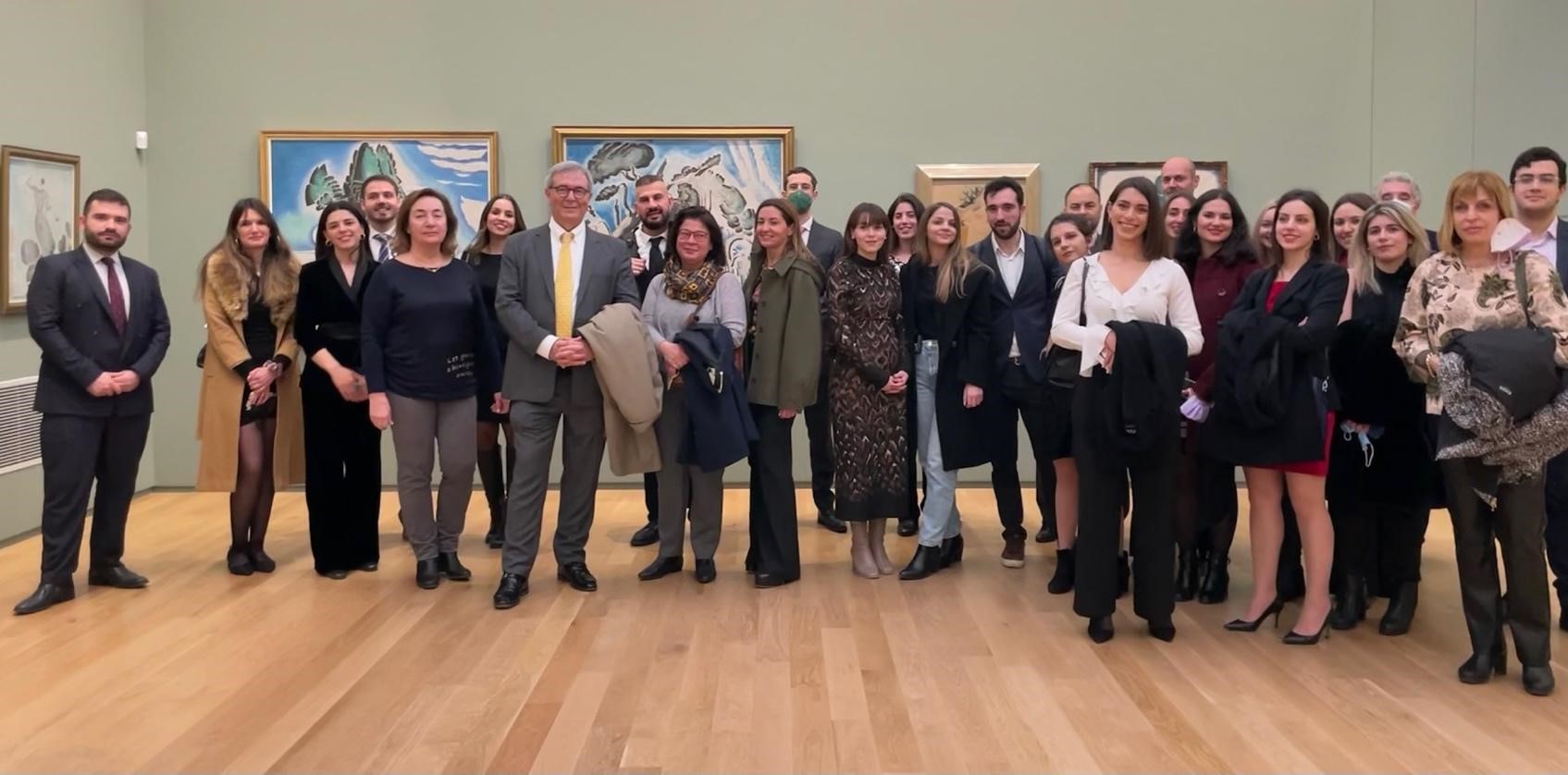 T&P team’s visit to the National Gallery - Alexandros Soutsos Museum